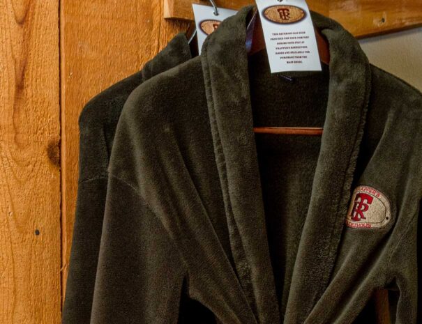 complimentary brown robes